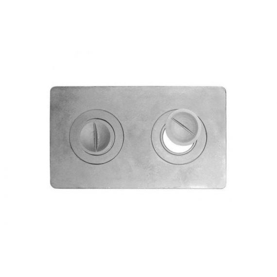 Плита 2-х конфорочная П-2-1 (585х340)