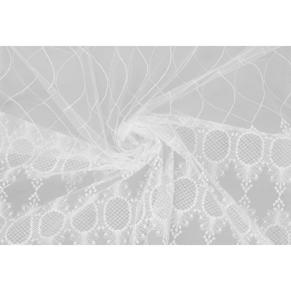 Тюль ВИНТАЖ 300*260 белый, изображение 5