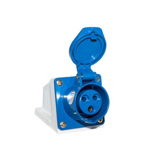 Розетка нар.уст.113 16А 2Р+Е 220В IP44  ИЭК  23047, изображение 2