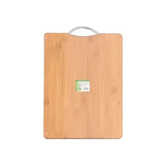 Доска разделочная бамбуковая 38*28см c ручкой H-1080L