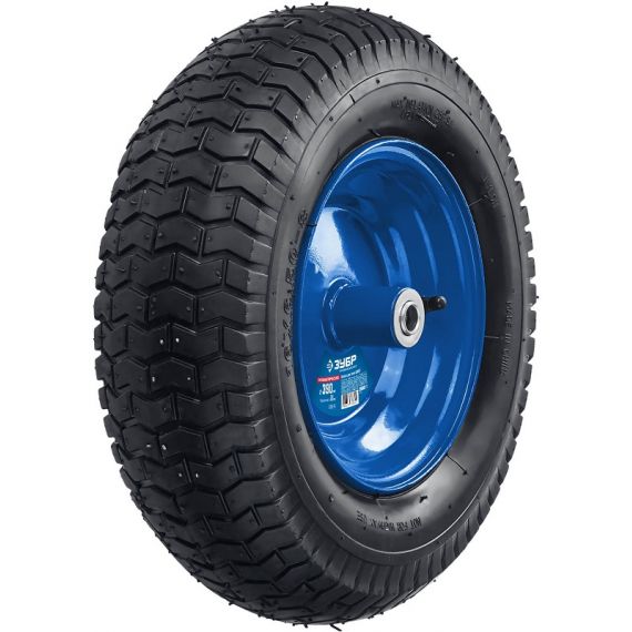 Колесо ЗУБР КПВ-1 для тачки 39907 390мм  39902-1 Колесо ЗУБР КПВ-1 для тачки 39907 390мм  39902-1