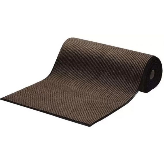 Коврик-дорожка придверный влаговпитывающий icarpet Ребристый ТПР 80см