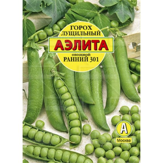 Семена Аэлита Горох овощной Ранний 301 25г