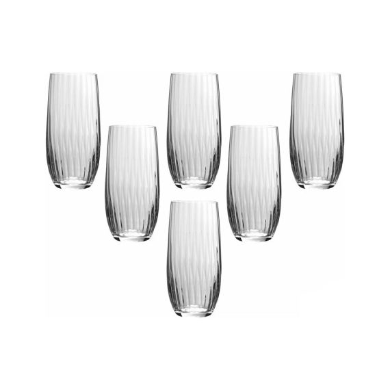 Набор стаканов Waterfall Клаб 350мл 6шт  25180/22/350
