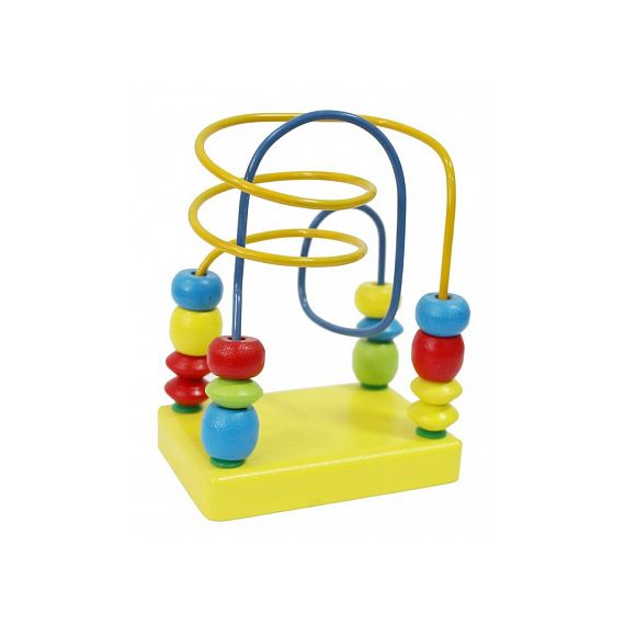 Игра ЛАБИРИНТ желтый/ красный