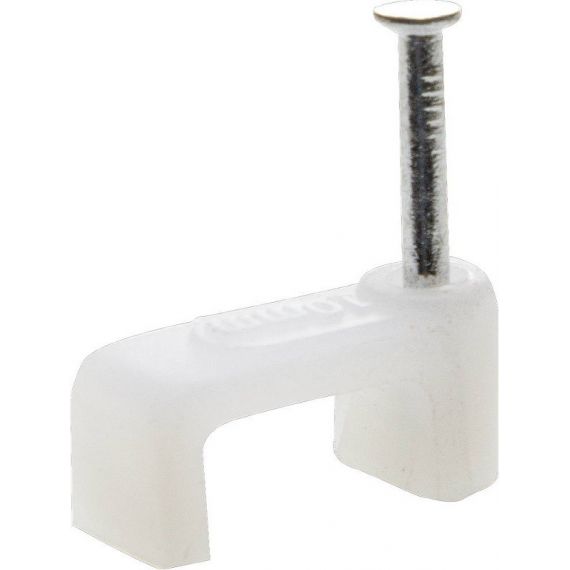 Крепеж для кабеля № 6 плоский 100шт