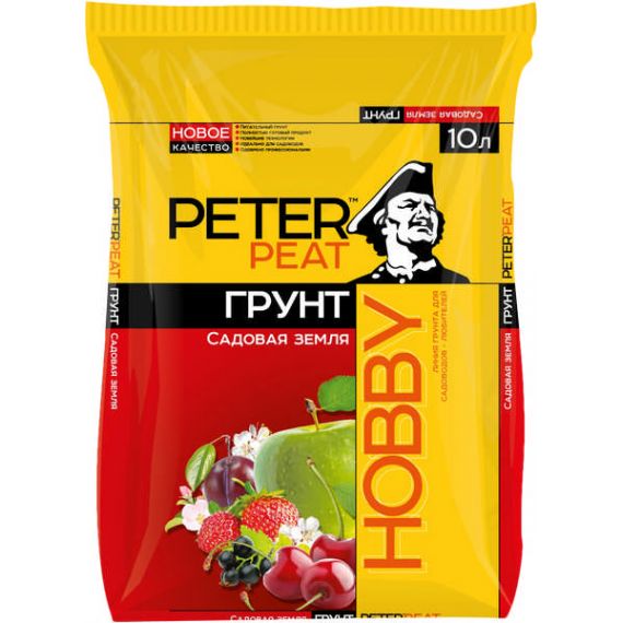Грунт PETER PEAT ХОББИ Садовая земля  50л  Х-01-50