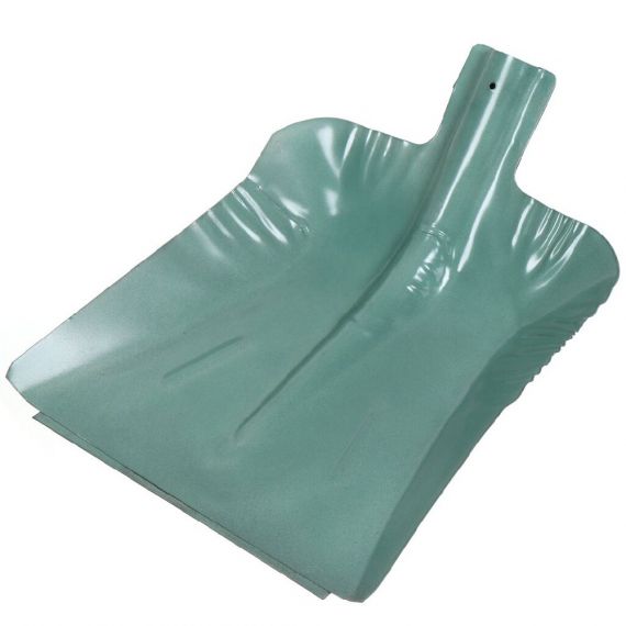 Лопата снеговая ЛС-0054 380*380мм сталь без черенка №9