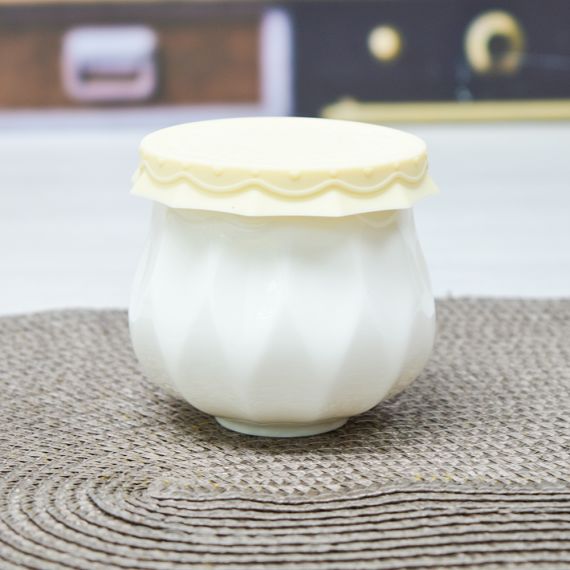 Банка для меда 150мл с силиконовой крышкой 811-0520