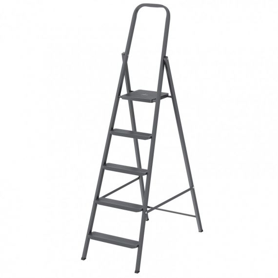 Стремянка стальная 5 ступ.  24770/ам705 ГЕВА