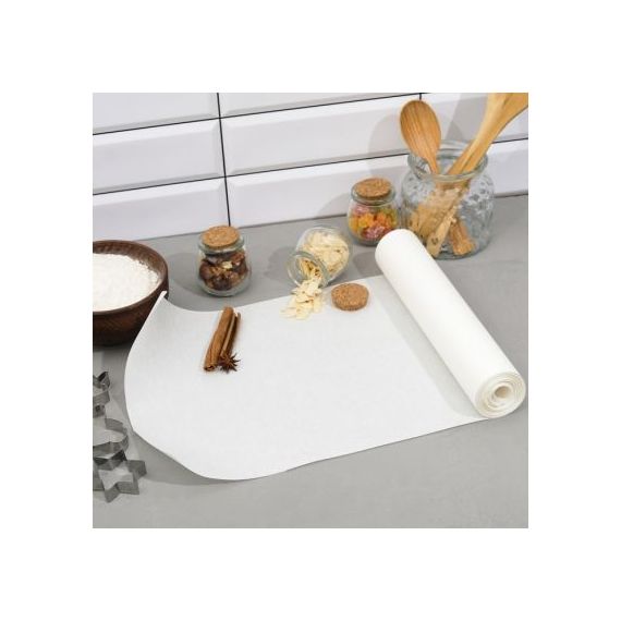 Пергамент силиконизированный белый жиростойкий 38см*75м  7989568