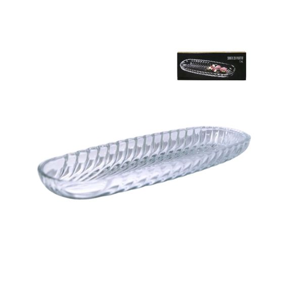 Блюдо овальное SANTA  27.5х11х2 см в подарочной упаковке  PL1258GCL, изображение 2