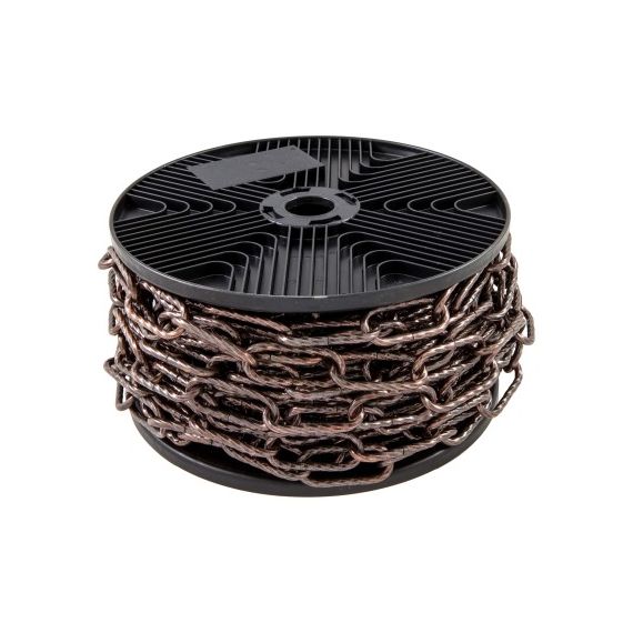 Цепь декор. "Квадратная витая" 3,5мм бронзовая