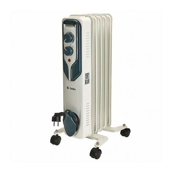 Обогреватель масляный DELTA D08-5 , 1000Вт, 5 секций