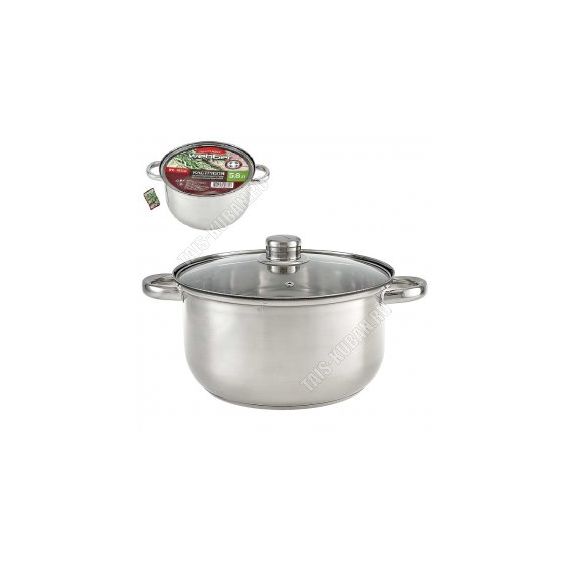 Кастрюля WEBBER 10л ВЕ-367/2, изображение 2