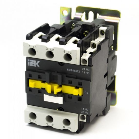Контактор КМИ-46512 65А 400В/AC3 1HО;1H3 ИЭК KKM41-065-400-11