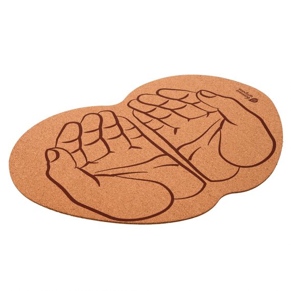 Коврик пробковый 43*30 ЛАДОНИ Банные штучки 40241