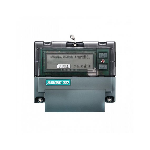 Счетчик "Меркурий 200.02 2т1ф 5А-60А Счетчик "Меркурий 200.02 2т1ф 5А-60А