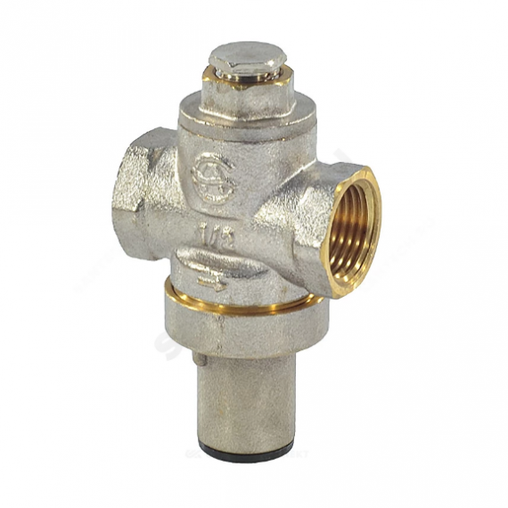 Регулятор давления поршневой латунь Ду 20 Ру16 Рн1-6 Aquasfera 2002-02/ 022-2673