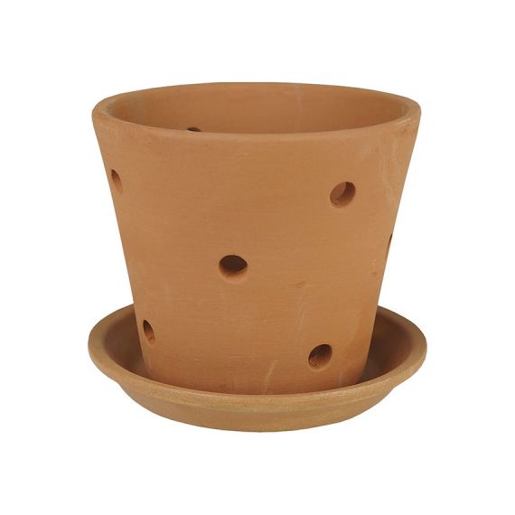 Горшок Орха ЭЛЕГАНТ с поддоном d13*h12см  т1513