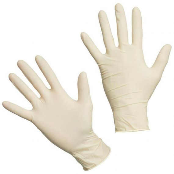 Перчатки латексные сверхпрочные в ассорт. 1 пара