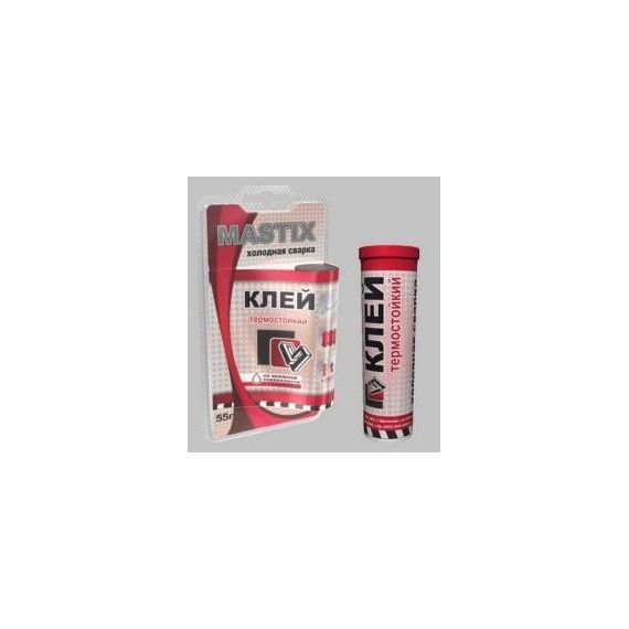 Клей MASTIX холодная сварка термостойкий 55г  МС-0106