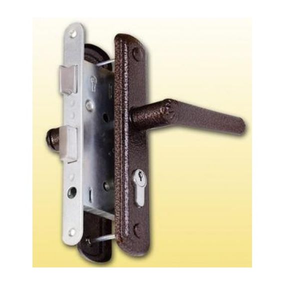 Замок врезной ЗЕНИТ ЗВ4-3-08 бронза  и317