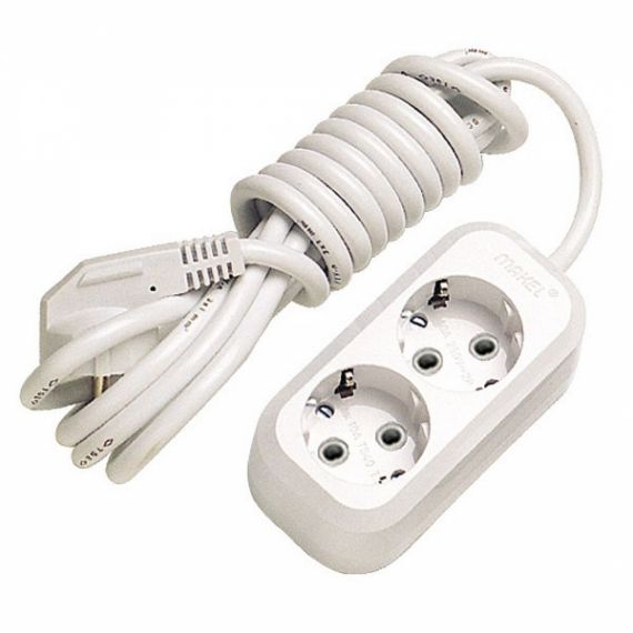 Удлинитель 2гн.*5м с/з MAKEL MGP114