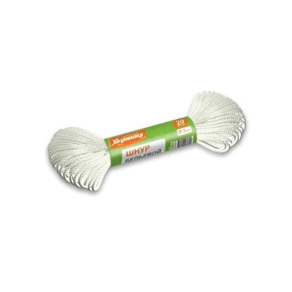 Шнур бельевой 3мм 20м 00000139