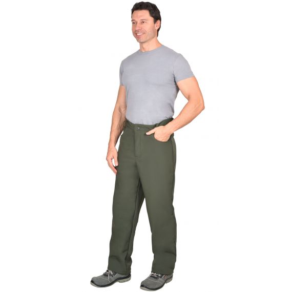 Брюки софтшел СИРИУС-Азов, Цвет: Серый, Размер: 112-116/170-176, изображение 4