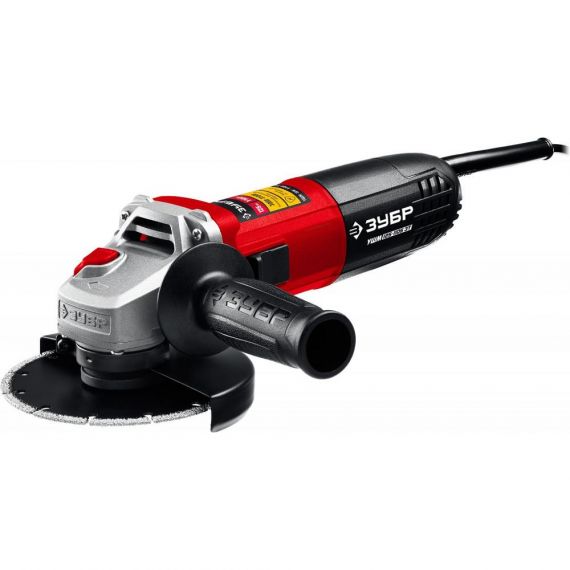 Углошлифовальная машина (болгарка) ЗУБР УШМ-125-1105 ЭТ