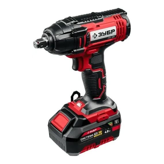 Гайковерт ударный аккумуляторный ЗУБР ГУЛ-255-41 серия «МАСТЕР»
