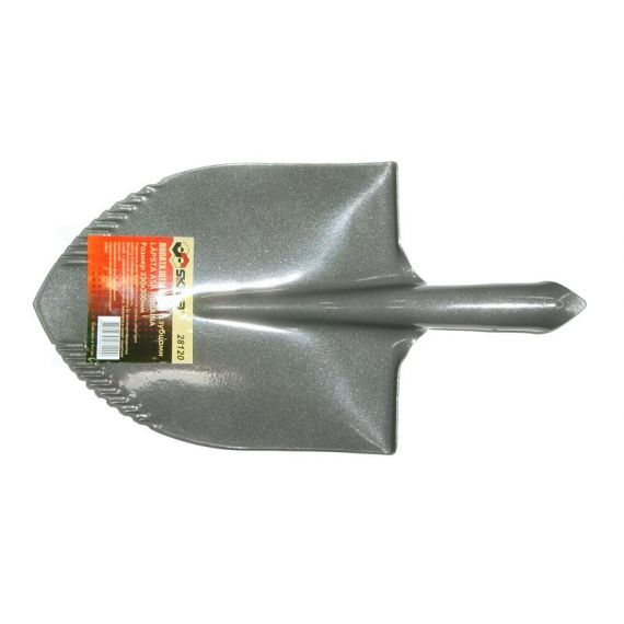 Лопата штыковая SKRAB с зубцами без черенка  28120