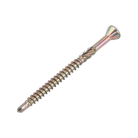 Шуруп для полов и паркета 3,2*60 CFB 0360 желтый цинк