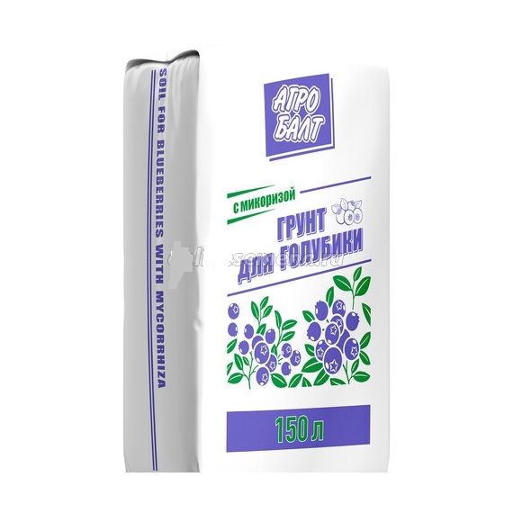 Грунт Агробалт для голубики 150л фр.5-20мм pH3,7-4,7  10955