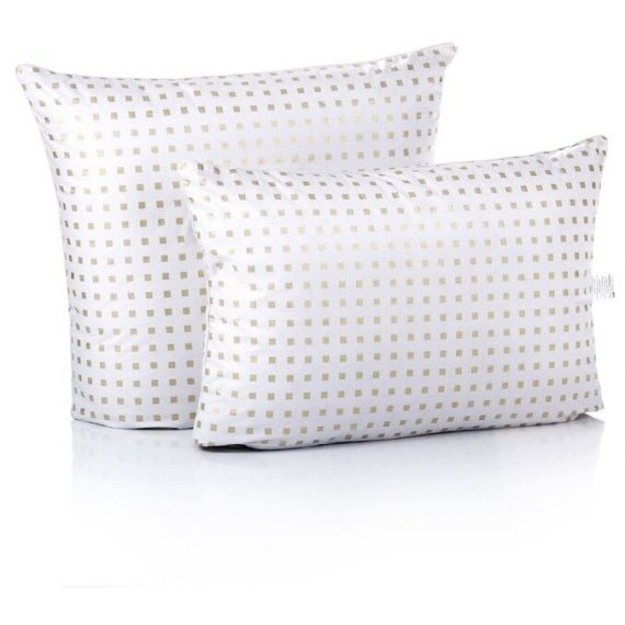 Подушка высокая Тихий Час Пуховые, размер 50х70 см, тик 1789020