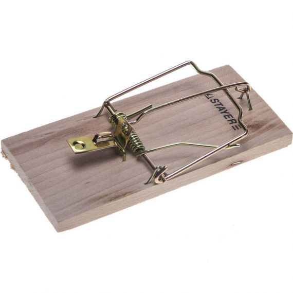 Мышеловка деревянная Stayer средняя  40501-М