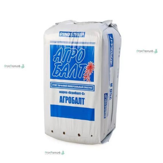 Торфяной субстрат Агробалт 250л 0-20мм pH5,5-6,2 КМУС1  10201