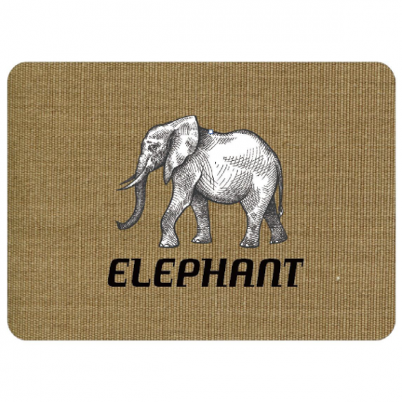 Коврик батистовый 45*75 Слон