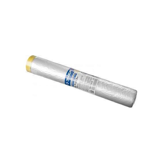 Пленка ЗУБР "ПРОФЕССИОНАЛ" защитная с клейкой лентой, HDPE, 10мкм, 2,7х20м  12250-270-20