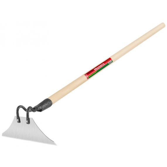 Тяпка БЦМ нержав. 220*80мм с черенком  1346-ч