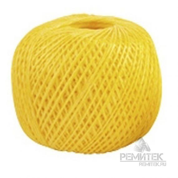 Шпагат СИБРТЕХ  полипропилен 1,7мм*400м  желтый  93982
