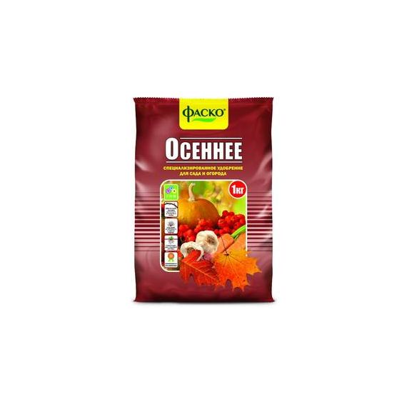 Удобрение минер.сухое Осеннее 1кг ФАСКО  00019/101141