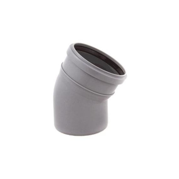 Отвод Дн50х30° серый  128-3775