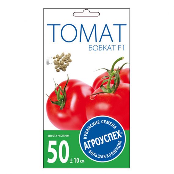Семена АГРОУСПЕХ ТОМАТ Бобкат F1 10шт