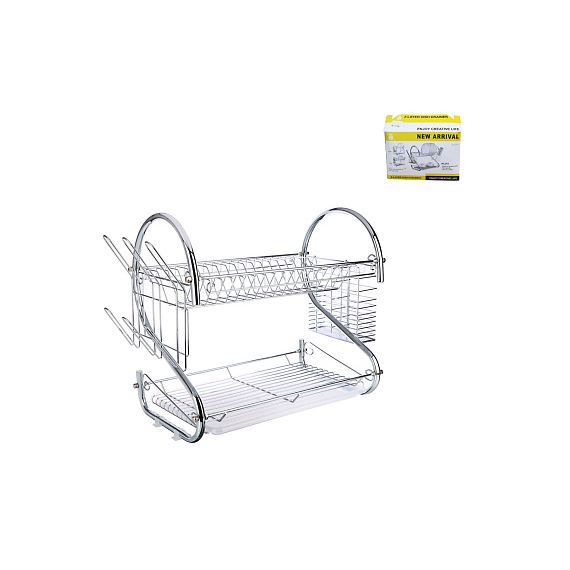 Сушилка для посуды S-образная 35см  1204трн
