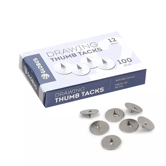 Кнопки ГЛОБУС 12 мм-100 шт. К12-100, изображение 2