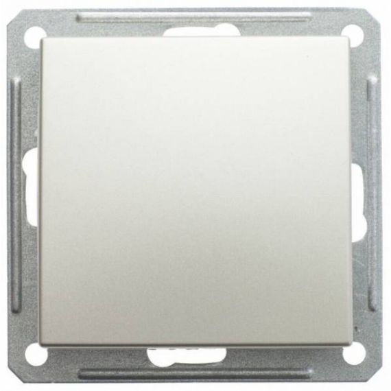 Выключатель 1-клавишный 10АХ белый ATLAS DESIGN  ATN000111