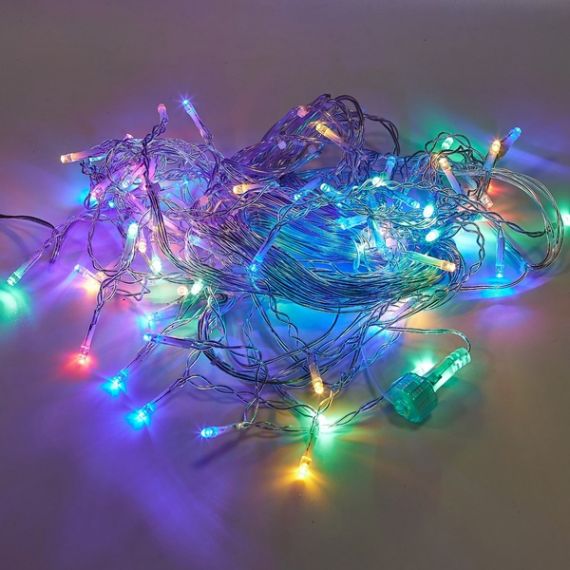 Бахрома светод с эффектом мерцания 50м  880 свет-в ULD-B50006-880/TTK MULTI IP44/UL-00013125