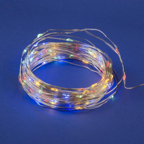 Гирлянда светодиод. Роса 10м 100св. 3*LR06 ULD-S1000-100/SCB/3AA MULTI IP20  UL-00005483